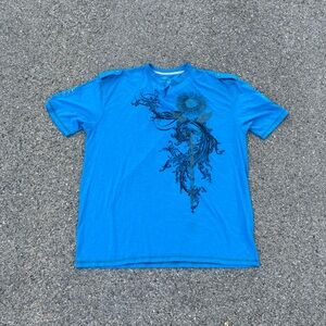 Vertical sport affliction style shirt